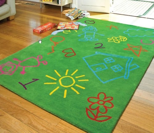 Detský kusový koberec