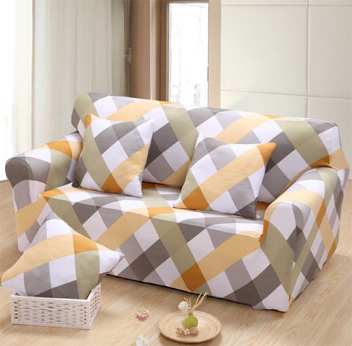 Elastický poťah na pohovku