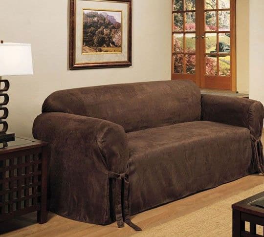 Hnedy potah na sedacku