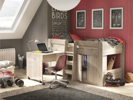 Kombinovaná posteľ pre deti
