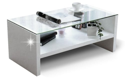 Konferenčný stolík - biely