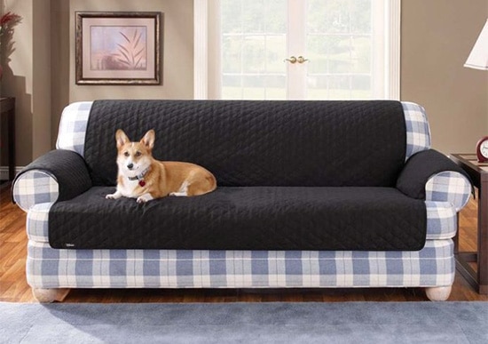 Kožený poťah na sedačku