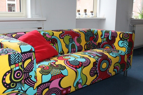 Krativny potah na sedaciu supravu