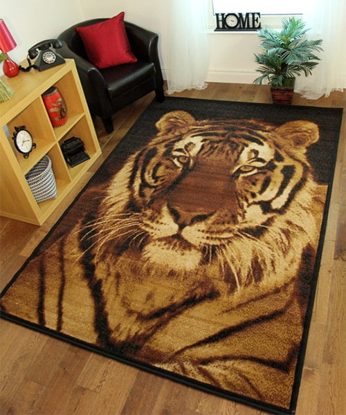 Kusovy koberec - tiger