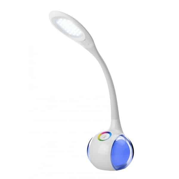 LED lampa s farebným svetlom