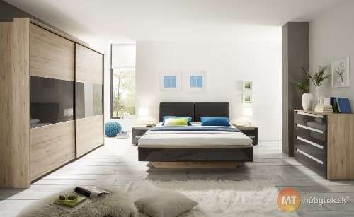 Minimalistická spálňa