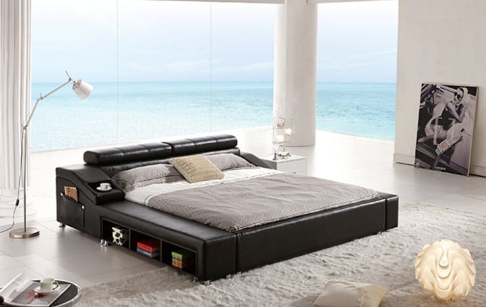 Moderna kozena manzelska postel