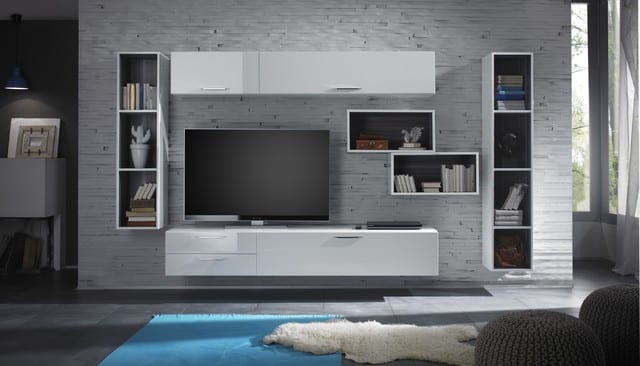 Moderná obývacia stena
