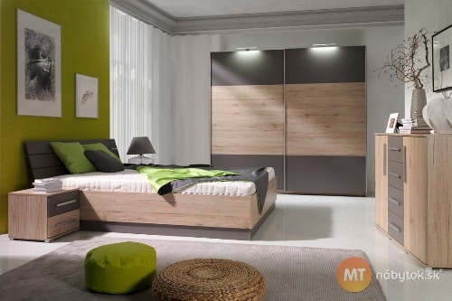 Moderná spálňová zostava