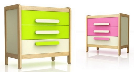 Moderna komoda do detskej izby