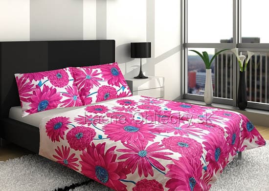 Moderné obliečky - kvety