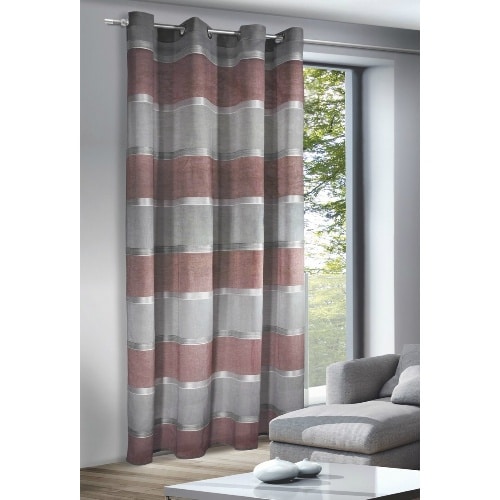 Moderné závesy s pruhom