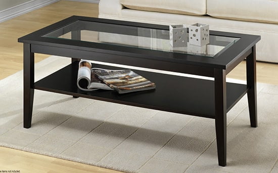 Moderny cierny konferencny stolik