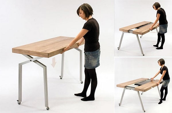 Moderny rozkladaci jedalensky stol