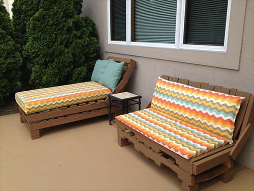 Moderný nábytok z paliet