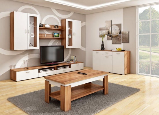 Obývacia stena - slivka