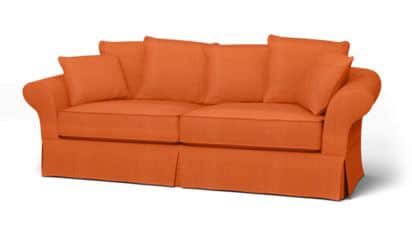 Oranzovy potah na sedacku