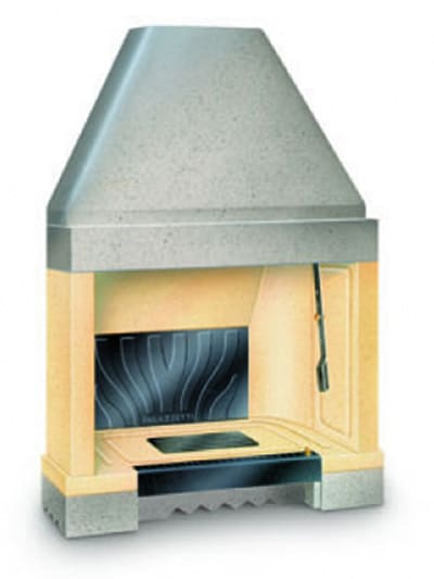 Otvorené ohnisko do záhrady