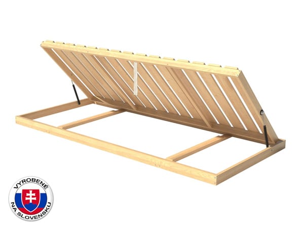 Pevný výklopný rošt do postele