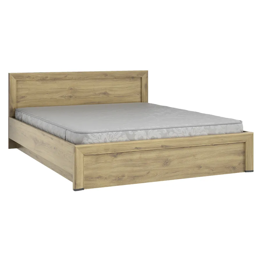 Posteľ z masívu pre tučných