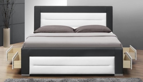 Posteľ s úložným priestorom