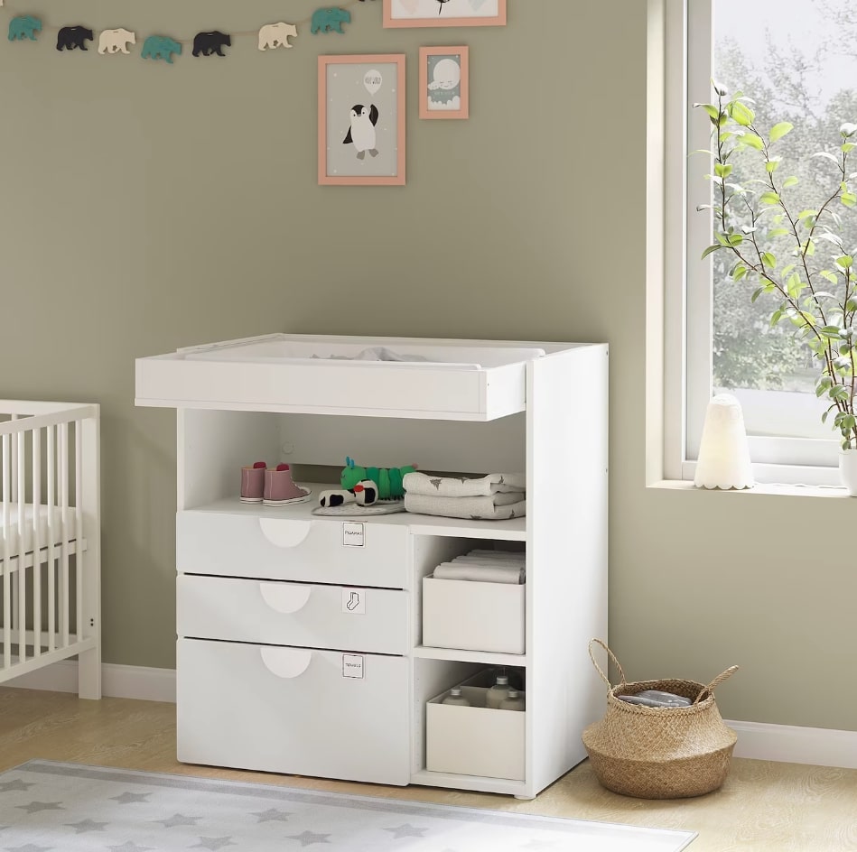 Prebaľovací pult pre bábätko - IKEA