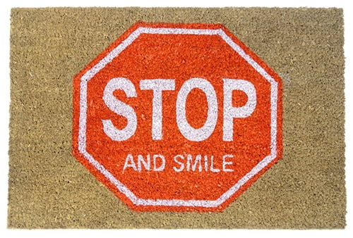 Vtipna rohozka - STOP