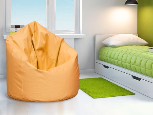 Sedací vak - oranžový