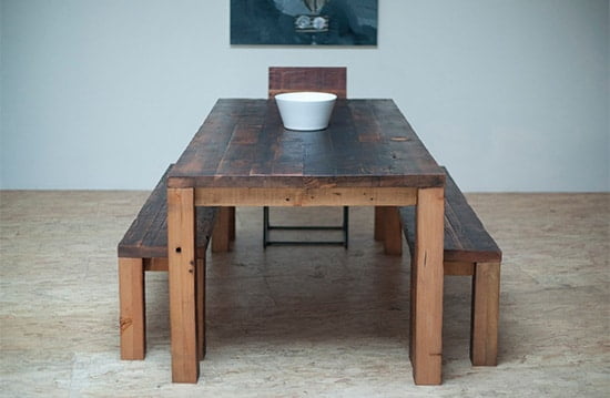 Sedliacky jedalensky stol