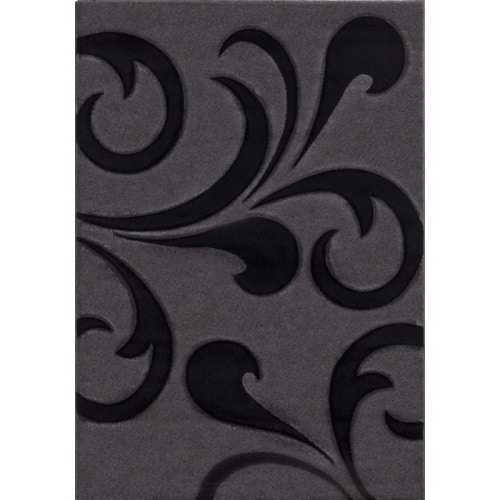 Sivý kusový koberec