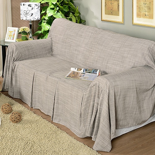 Sivý poťah na pohovku